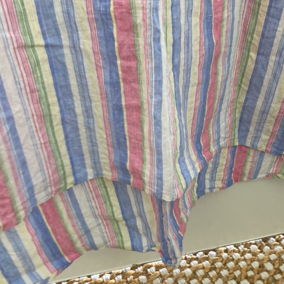 C&C California 100% Linen Maxi Sun Dress Size Small - Picture 9 of 10